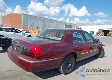 2007 Mercury Grand Marquis Gs from USA, damaged, VIN 2MEFM74V87X620456